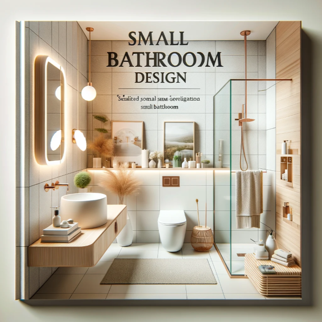 Narrow small bathroom layout