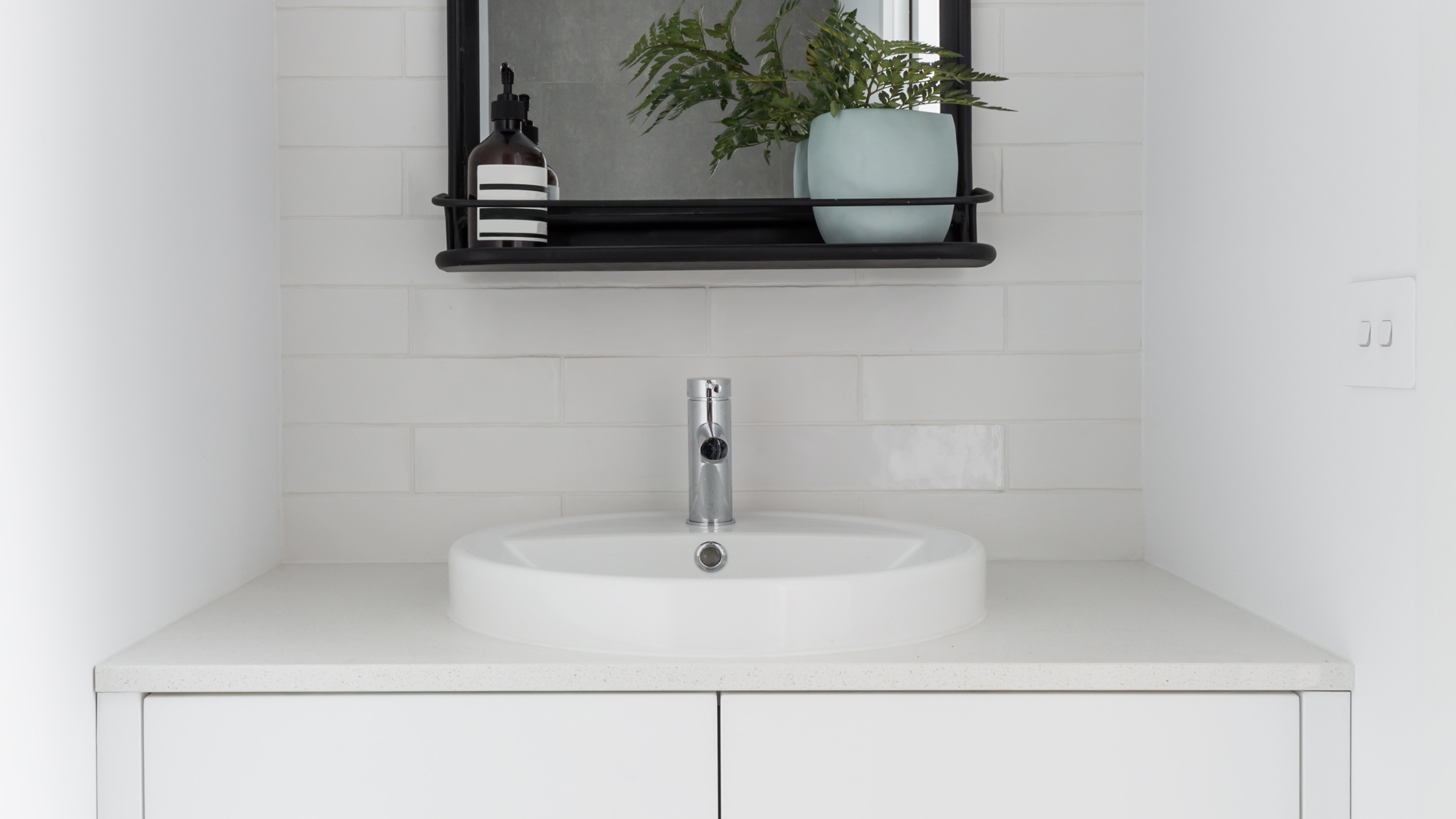 Enhancing Half Bathrooms with Custom Tile Work